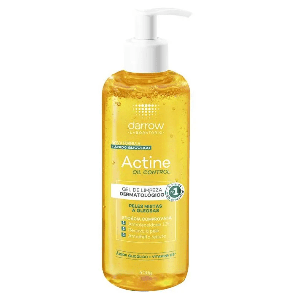 Gel De Limpeza Facial Darrow Actine Oil Control 400g