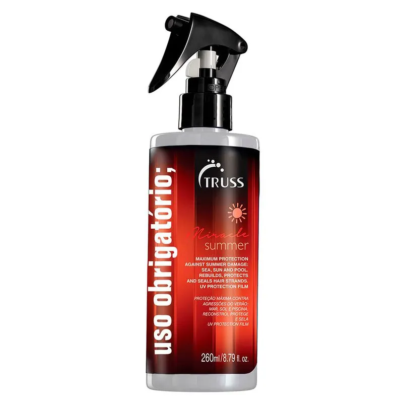 Truss Uso Obrigatório Miracle Summer 260ml