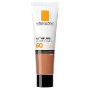 Protetor Solar Facial com Cor Toque Seco FPS 60 La Roche-Posay Anthelios Ultra Cover 5.0